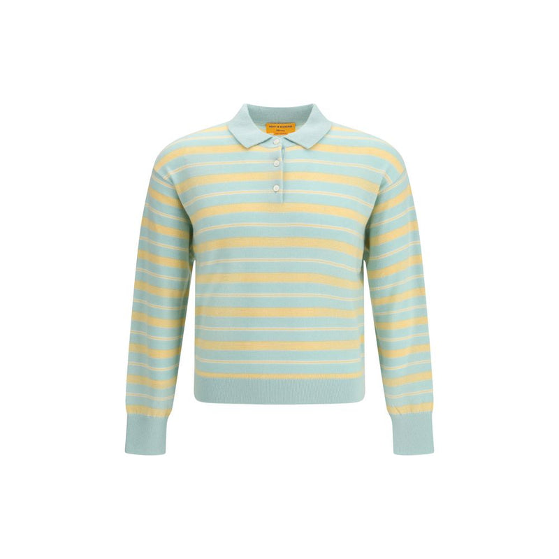 Guest in Residence Polo Shirt en Cachemire Multicolore