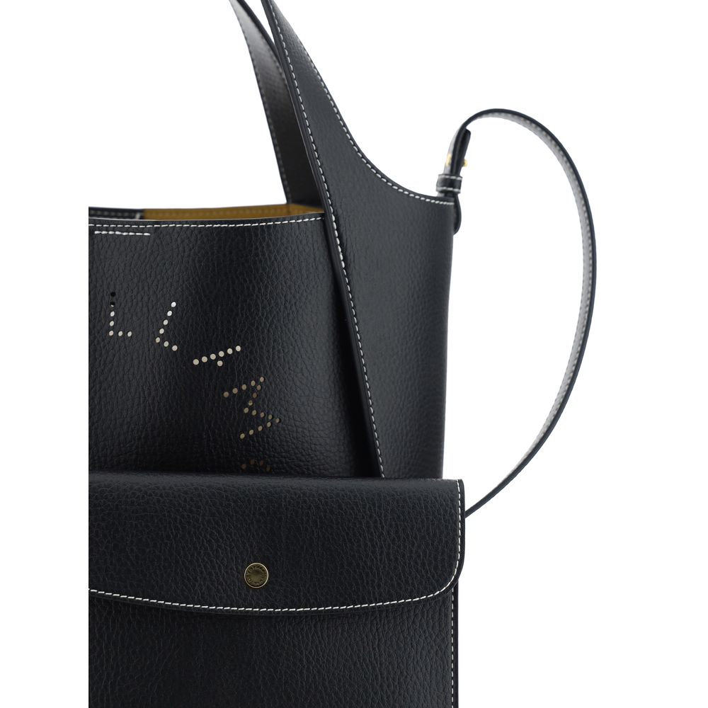 Stella McCartney Black Polyamide Shoulder Bag - Sustainable Chic