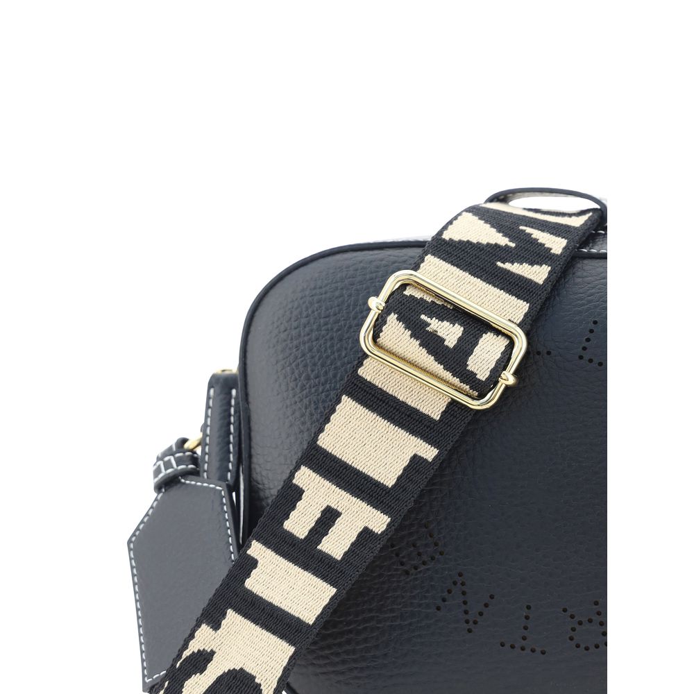 Stella McCartney Sac Épaule Caméra Petit en Polyéthylène Noir