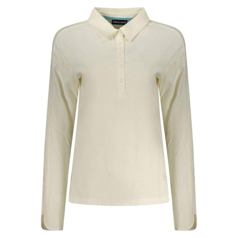 North Sails Bianco Cotton Women Polo - Élégance et Confort