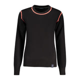 North Sails Black Viscose Women Sweater - Sustainable Style