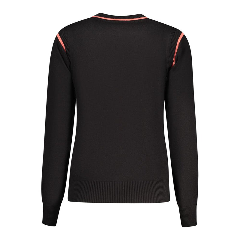 North Sails Black Viscose Women Sweater - Sustainable Style