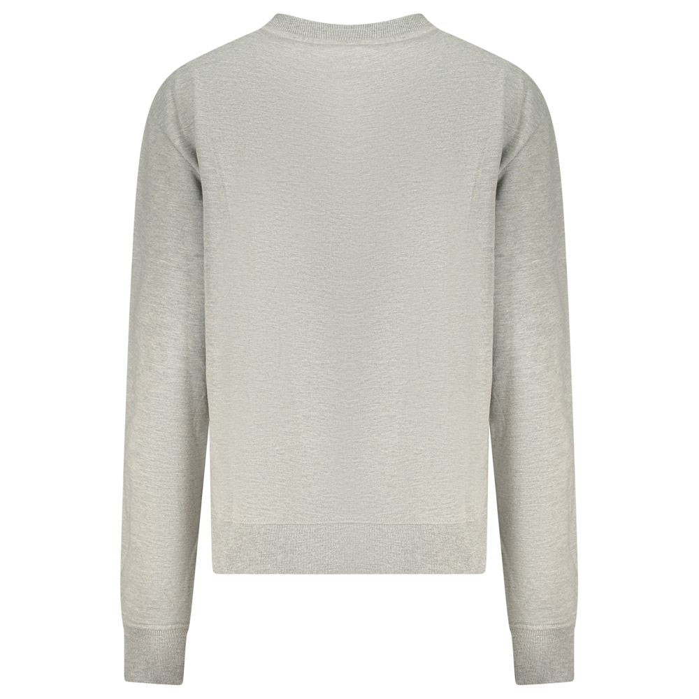 North Sails Sweatshirt Femme Gris en Coton - Chic et Confortable