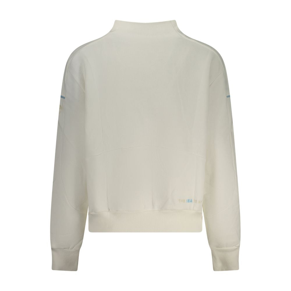 North Sails Bianco Sweatshirt en Coton pour Femme - Mode Durable