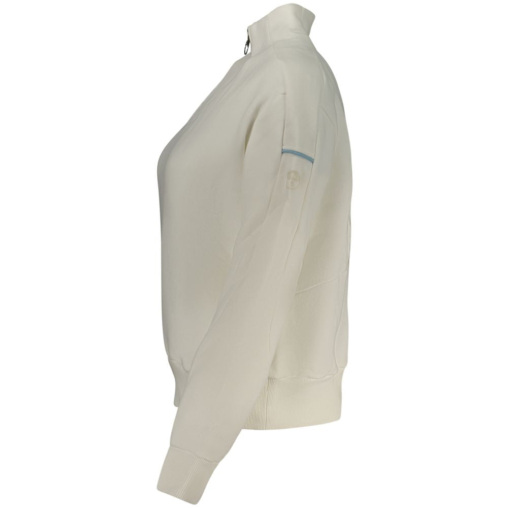 North Sails Bianco Sweatshirt en Coton pour Femme - Mode Durable