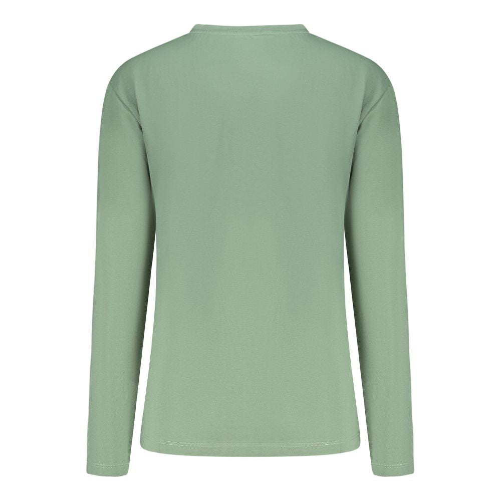 T-shirt Femme Verde en Coton North Sails