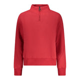 North Sails Rosso Cotton Women Sweatshirt - Stylish Comfort