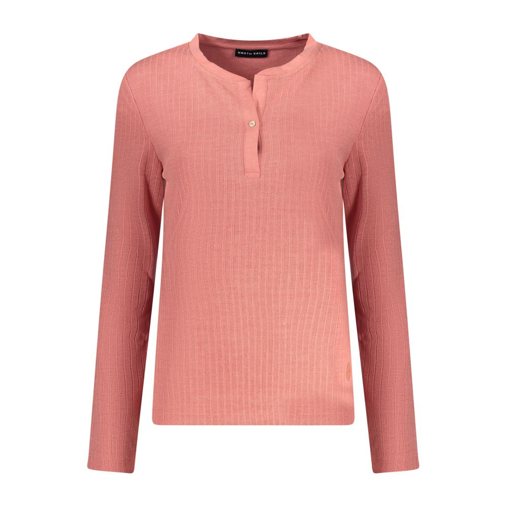 North Sails Rosa Polyester Women Sweater - Élégance Écologique