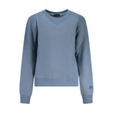 North Sails Blue Cotton Women Sweatshirt - Sustainable Style