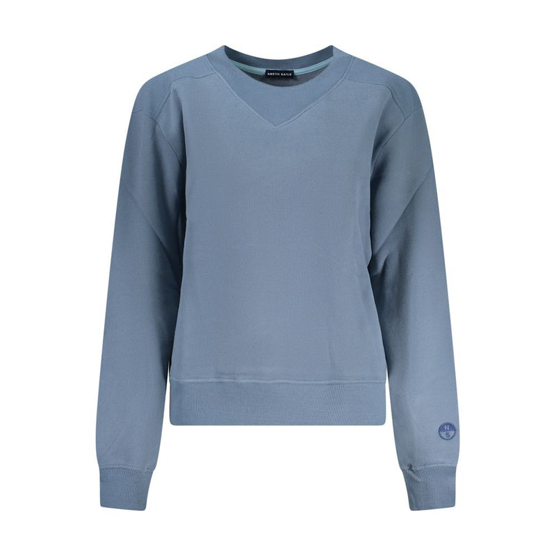 North Sails Sweatshirt Femme Bleu en Coton