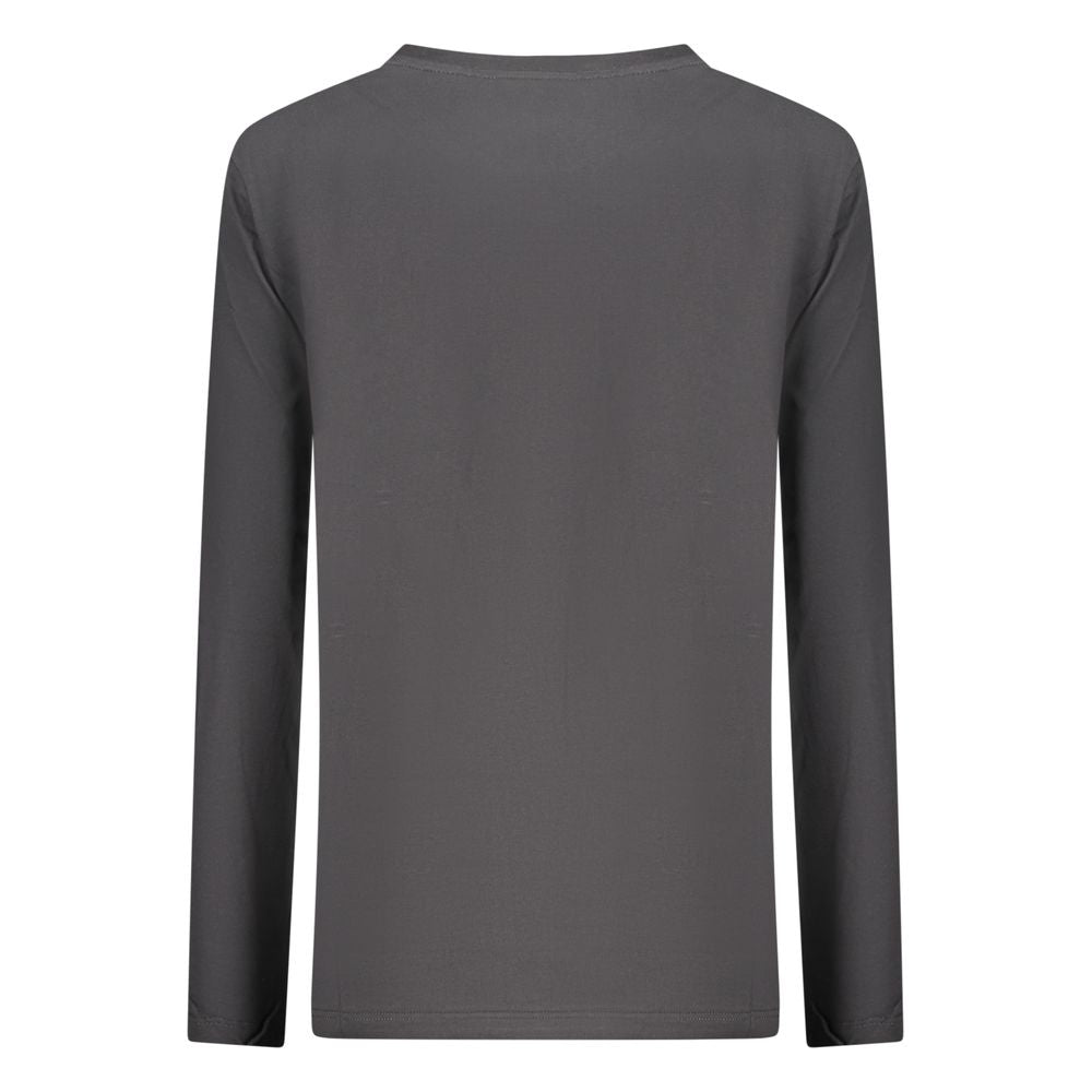 North Sails Black Cotton Women T-Shirt - Effortless Style