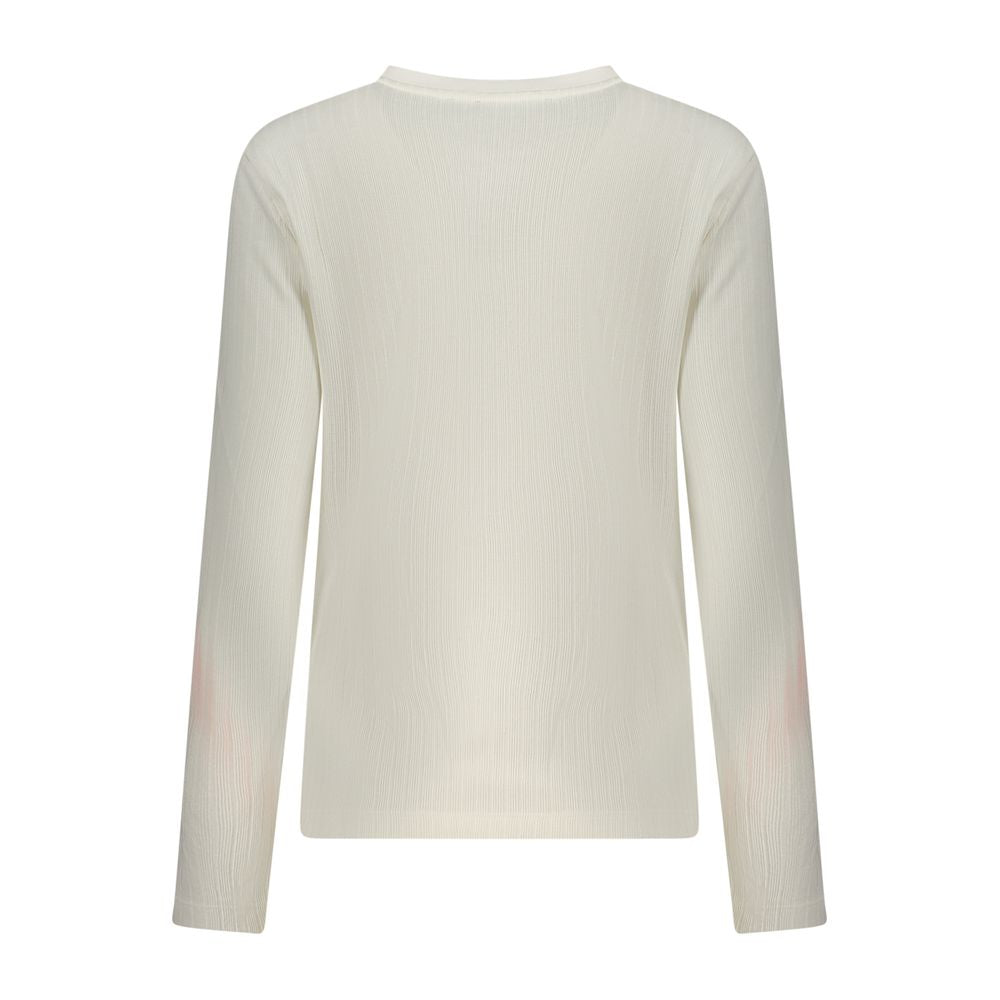 North Sails White Polyester Women's Sweater - Sustainable Luxury
