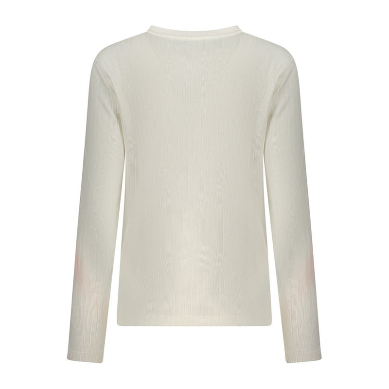 North Sails White Polyester Women's Sweater - Sustainable Luxury