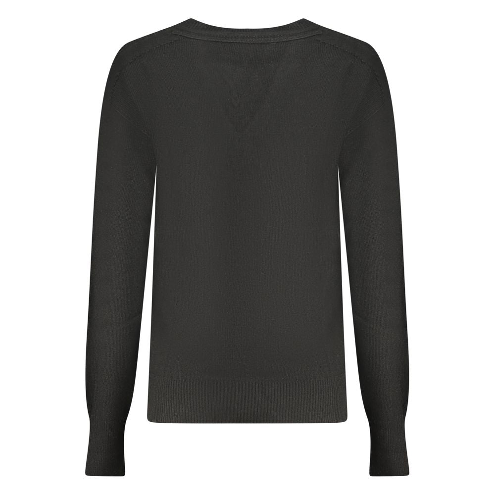 North Sails Black Polyamide Women Sweater - Eco-Conscious Style