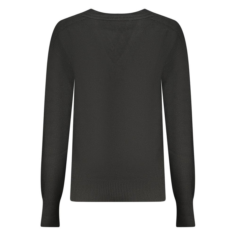 North Sails Black Polyamide Women Sweater - Eco-Conscious Style