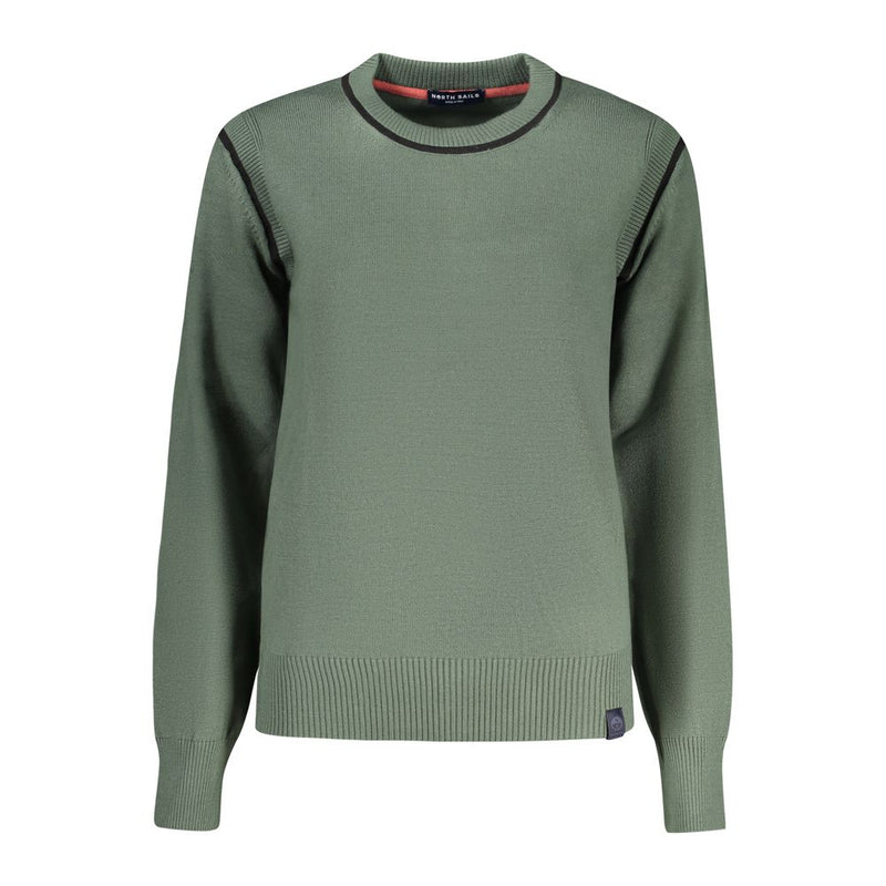 North Sails Verde Viscosa Women Sweater - Sustainable Luxury
