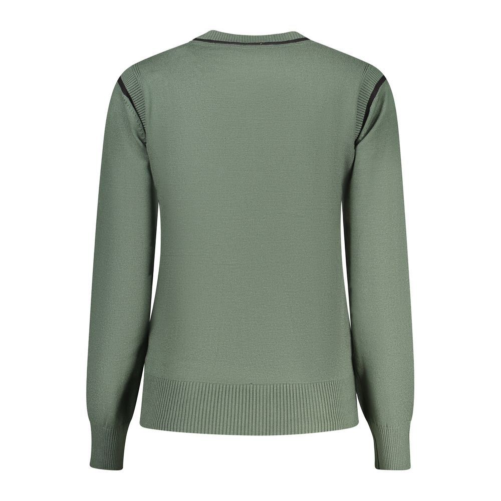 North Sails Verde Viscosa Women Sweater - Sustainable Luxury