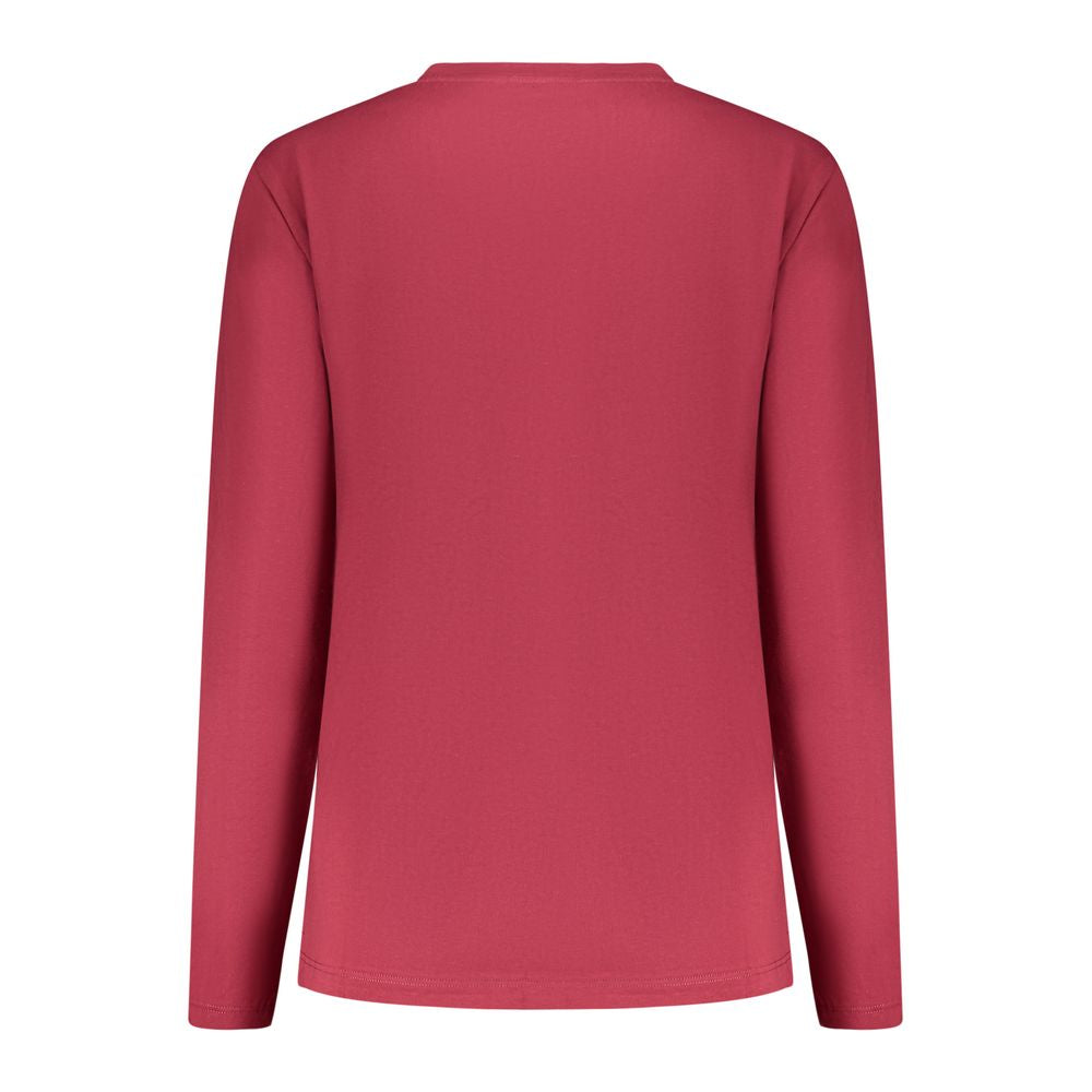 North Sails Rosso Cotton Women T-Shirt - Eco-Friendly Fashion