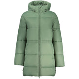 North Sails Veste Longue Matelassée Verte avec Capuche
