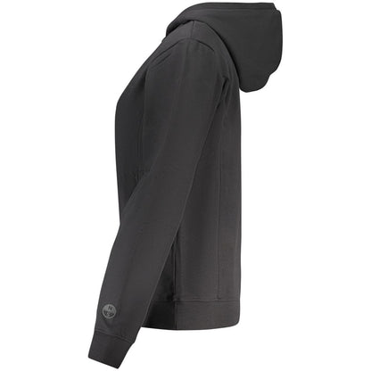 North Sails Black Cotton Women's Hoodie