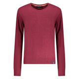 North Sails Red Wool Sweater - Long-Sleeved Crew Neck