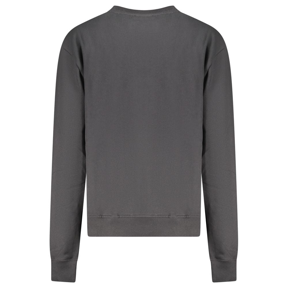 North Sails Black Cotton Women Sweatshirt - Eco-Friendly Style