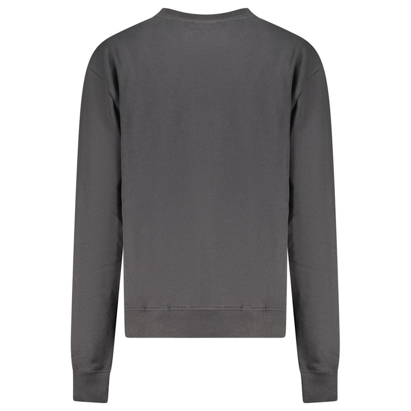 North Sails Black Cotton Women Sweatshirt - Eco-Friendly Style