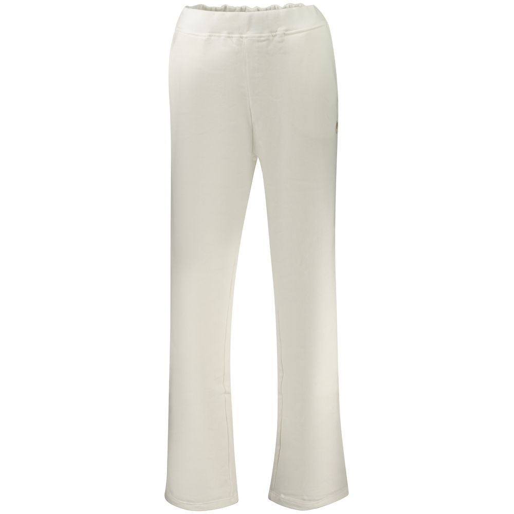 North Sails White Cotton Pant - Stylish Sports Trousers for Women