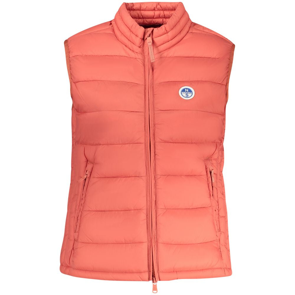 North Sails Galia Vest - Stylish Red Sleeveless Jacket for Women