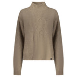 North Sails Brown Polyamide Women Sweater - Effortless Chic