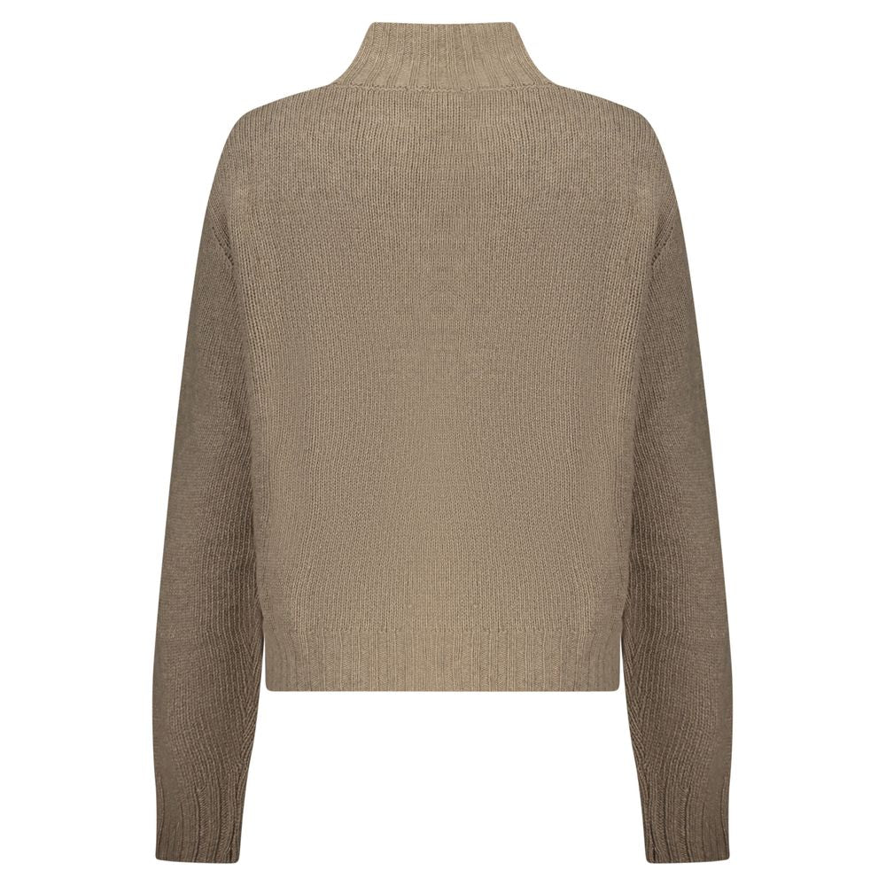 North Sails Brown Polyamide Women Sweater - Effortless Chic