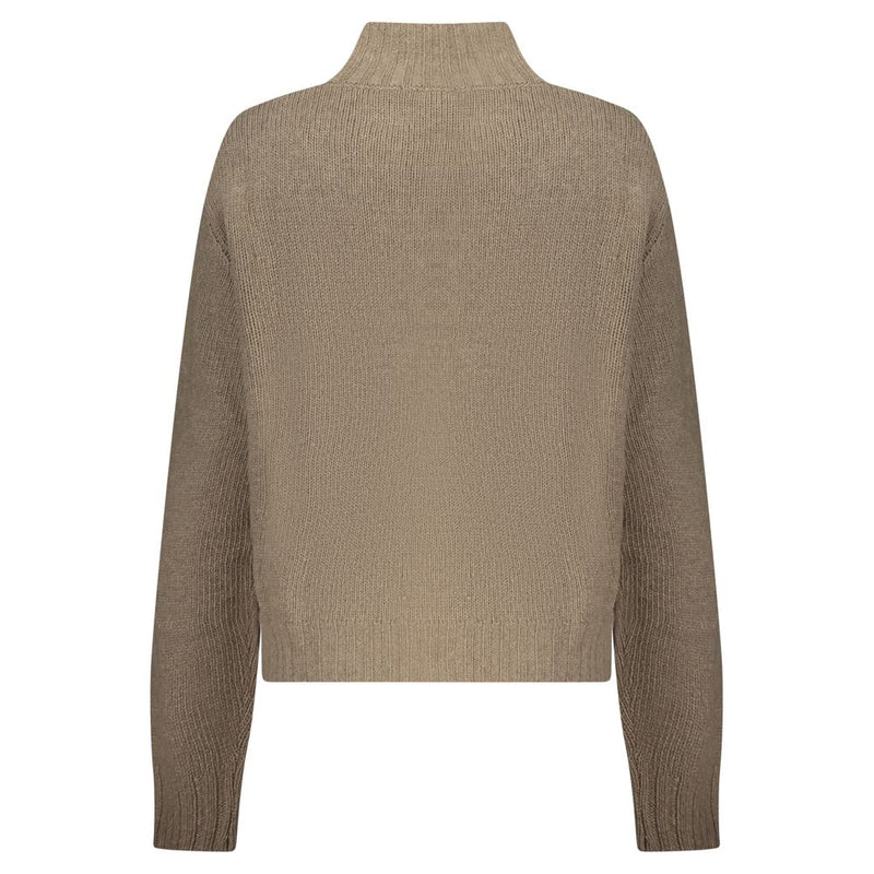 North Sails Brown Polyamide Women Sweater - Effortless Chic