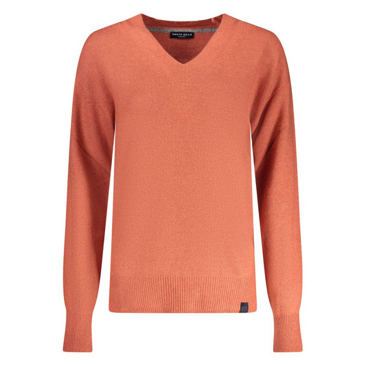 North Sails Rosso Poliammide Women's Sweater - Bold Italian Style