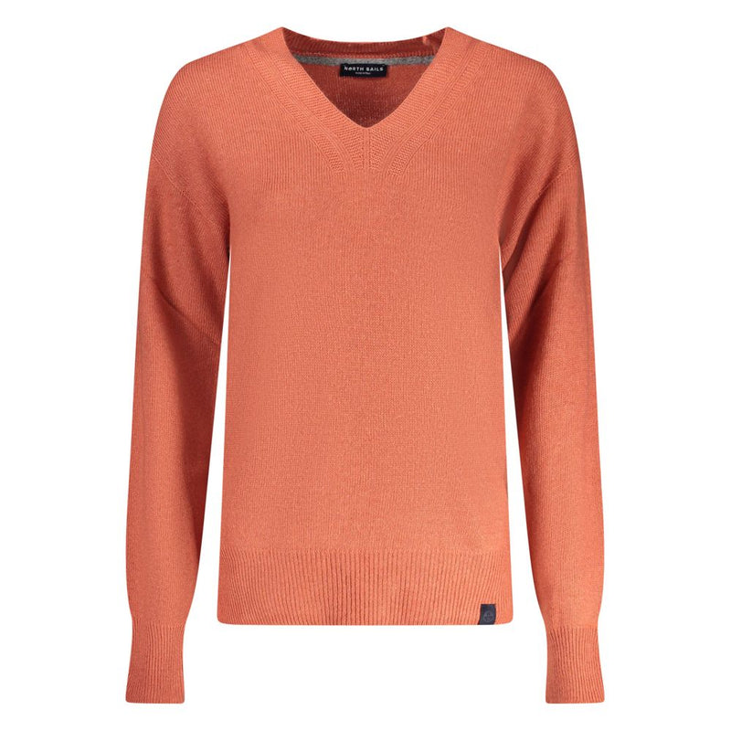 North Sails Rosso Poliammide Women's Sweater - Bold Italian Style