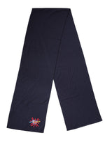 Dolce & Gabbana Écharpe en Laine Bleue DG Loves London