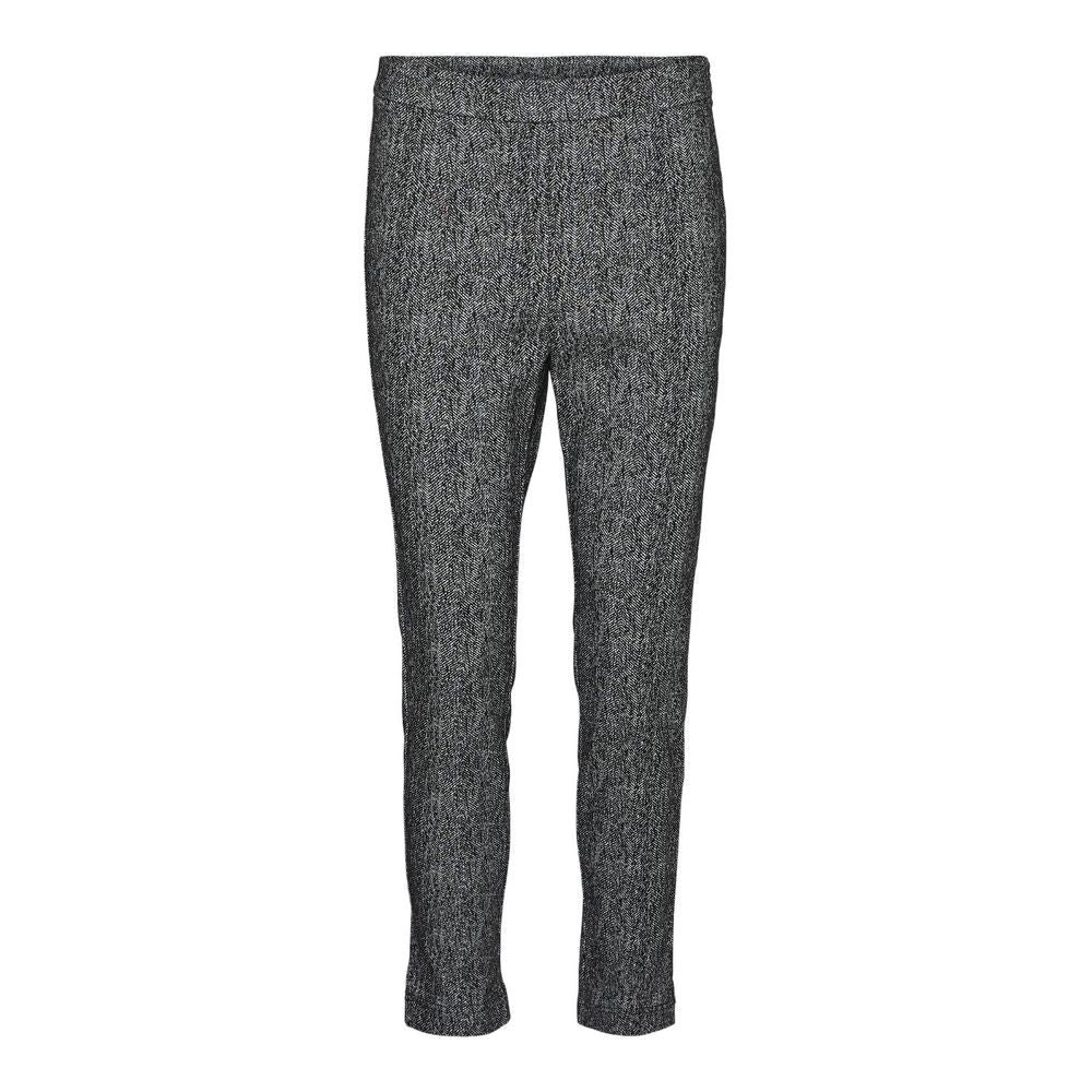 Aware Black Viscose Casual Pants