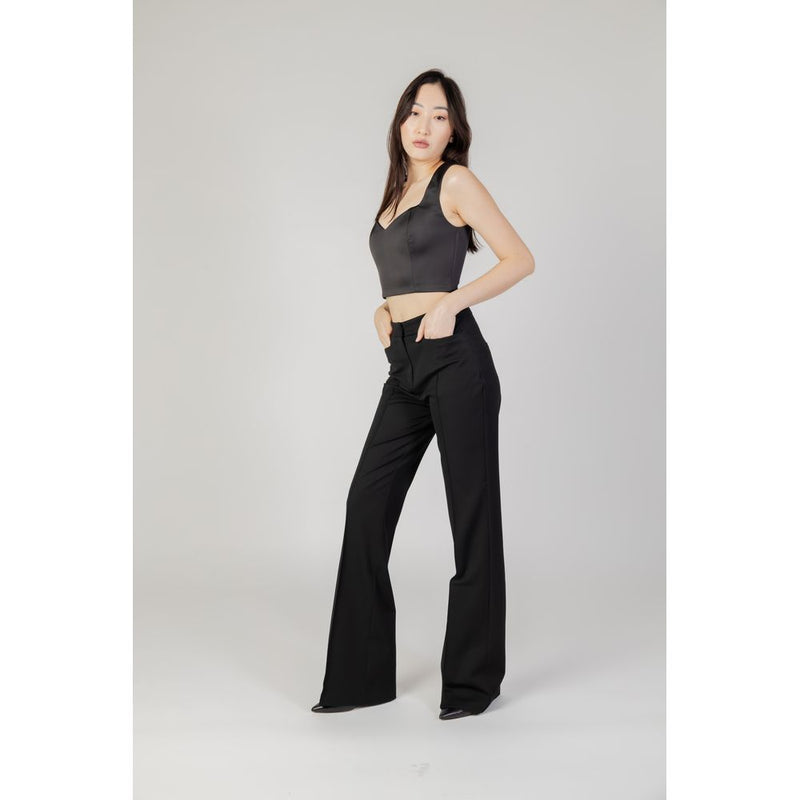 Silence NP1001 CAT Top Noir en Polyester pour Femmes