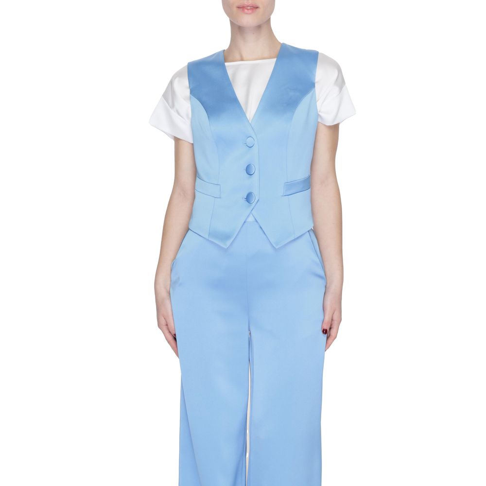 Silence VIVA G1518N Women's Blue Polyester Waistcoat