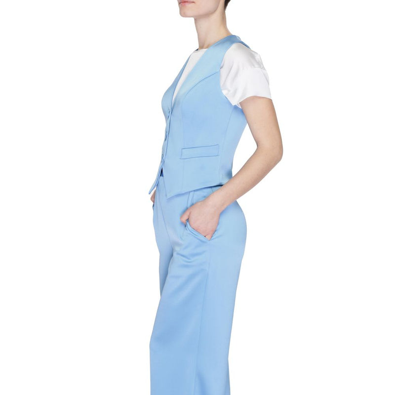 Silence VIVA G1518N Women's Blue Polyester Waistcoat
