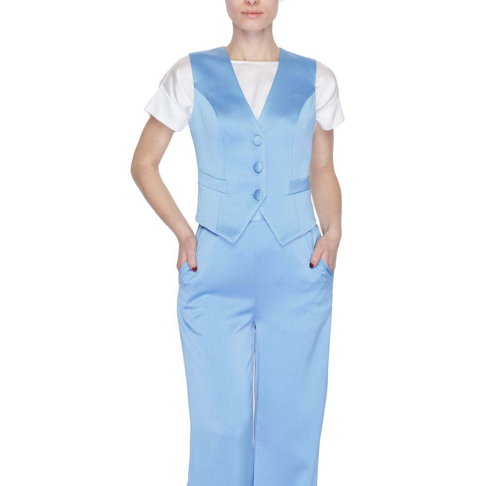 Silence VIVA G1518N Women's Blue Polyester Waistcoat
