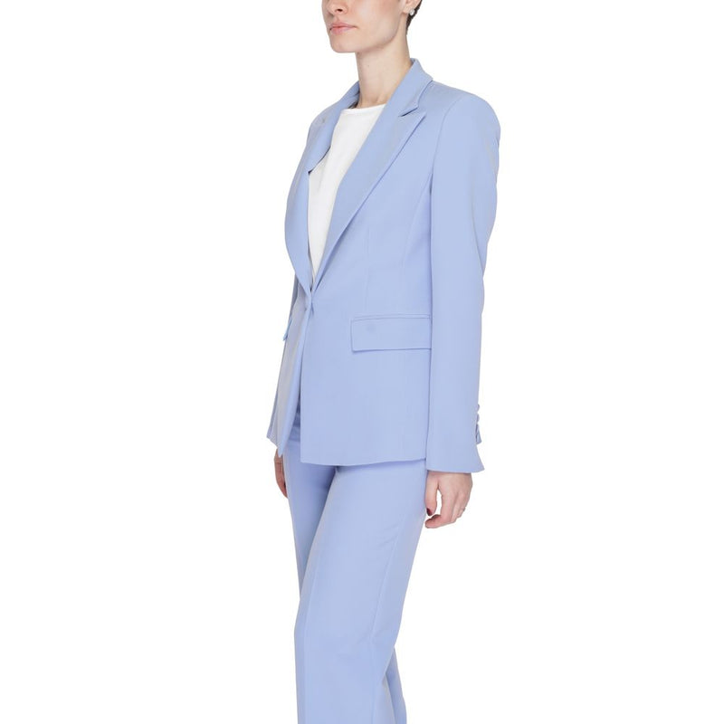 Silence Purple SD5020 Women's Polyester Blazer