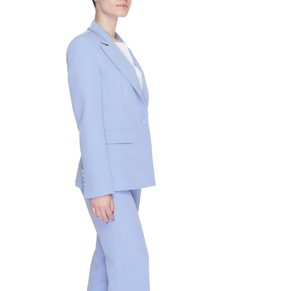 Silence SD5020 Women's Purple Polyester Blazer