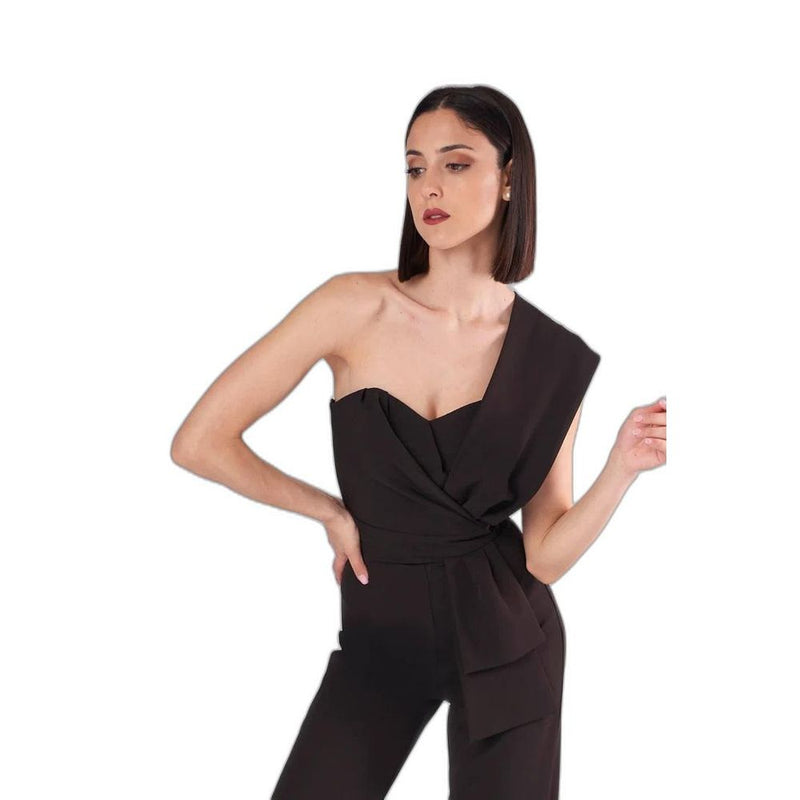 Silence NP2053 Black Jumpsuit for Women - Elegant & Modern