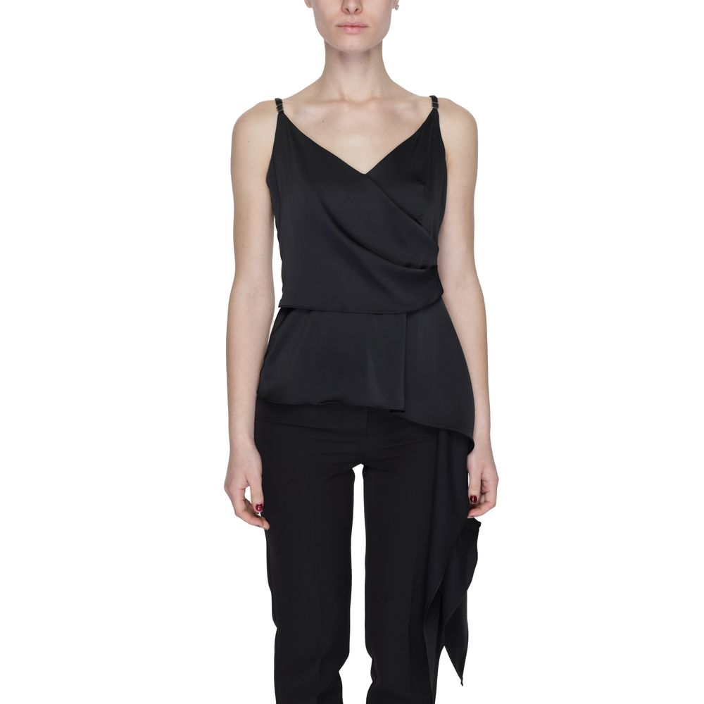 Silence SD8016PE24 Top Noir en Polyester pour Femmes