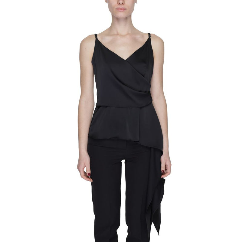 Silence SD8016PE24 Top Noir en Polyester pour Femmes