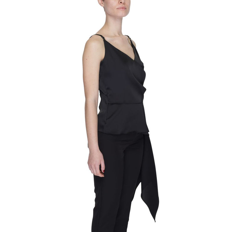 Silence SD8016PE24 Top Noir en Polyester pour Femmes