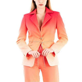 Silence SD5031PE24 Blazer Orange en Polyester pour Femme