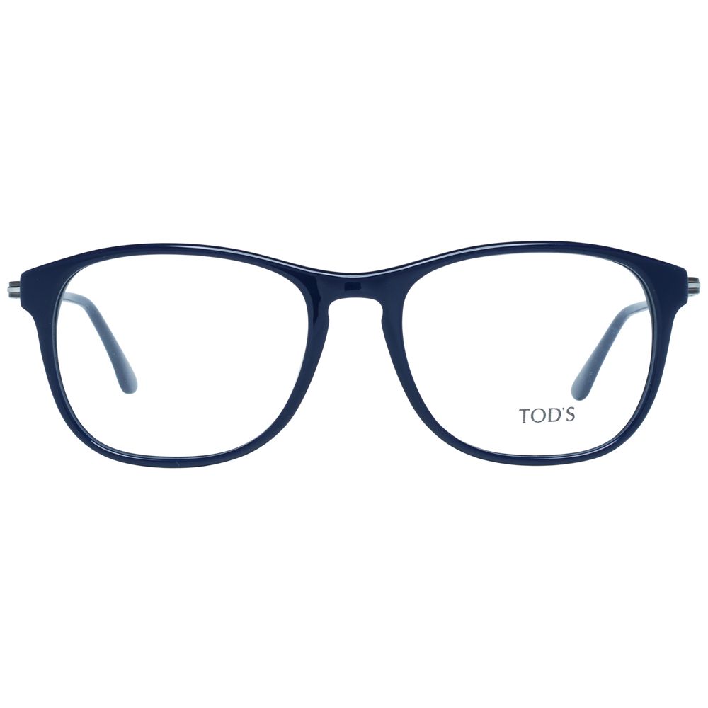 Tod's Blue Plastic Glasses (Frames) - Stylish Square Design