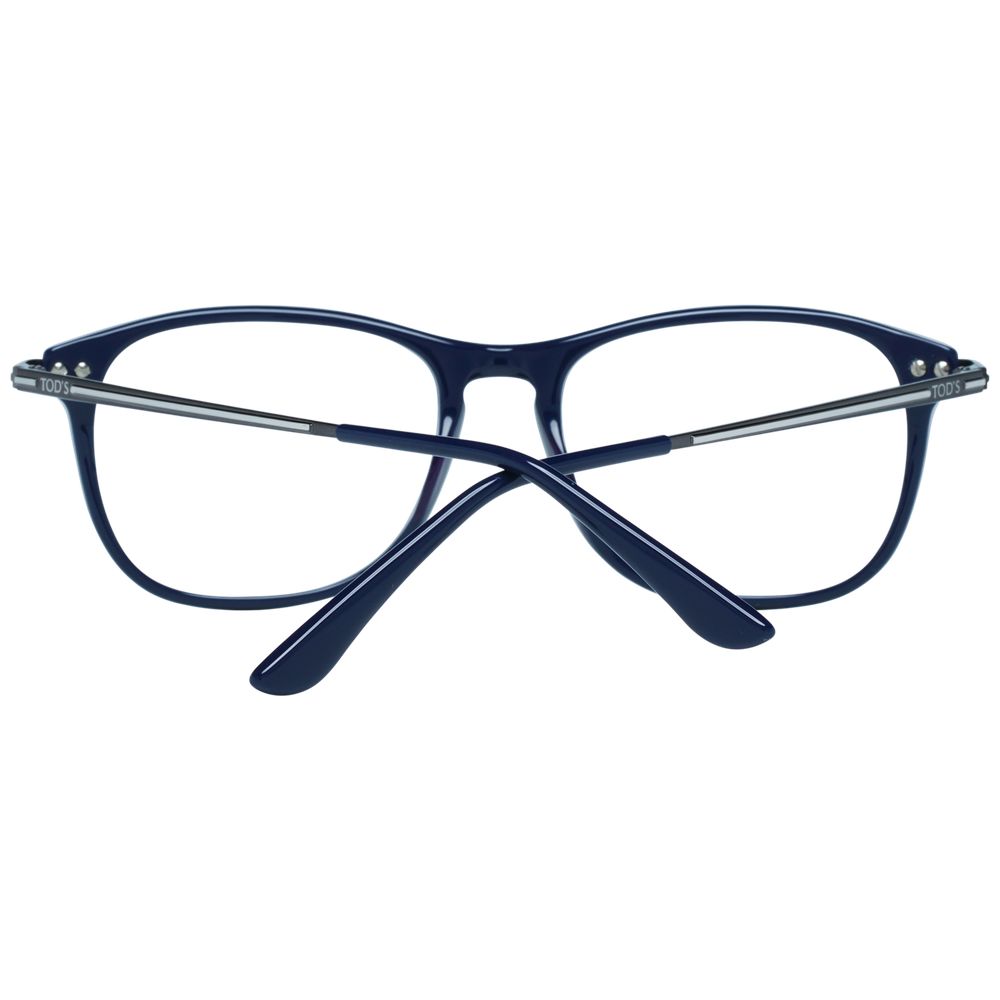 Tod's Blue Plastic Glasses (Frames) - Stylish Square Design