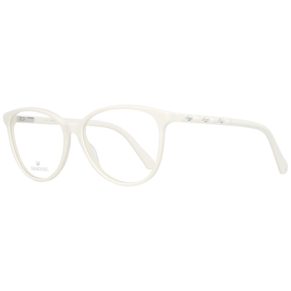 Lunettes Swarovski en plastique crème (montures)
